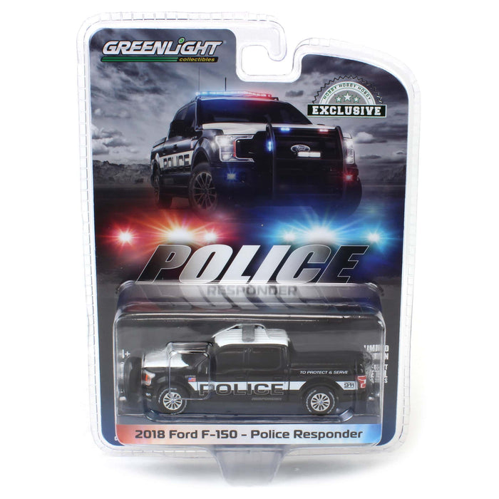 1/64 2018 Ford F-150 Police Responder, To Protect & Serve, Hobby Exclusive