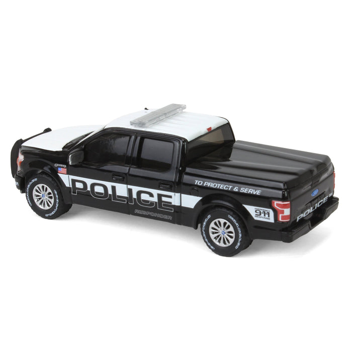 1/64 2018 Ford F-150 Police Responder, To Protect & Serve, Hobby Exclusive