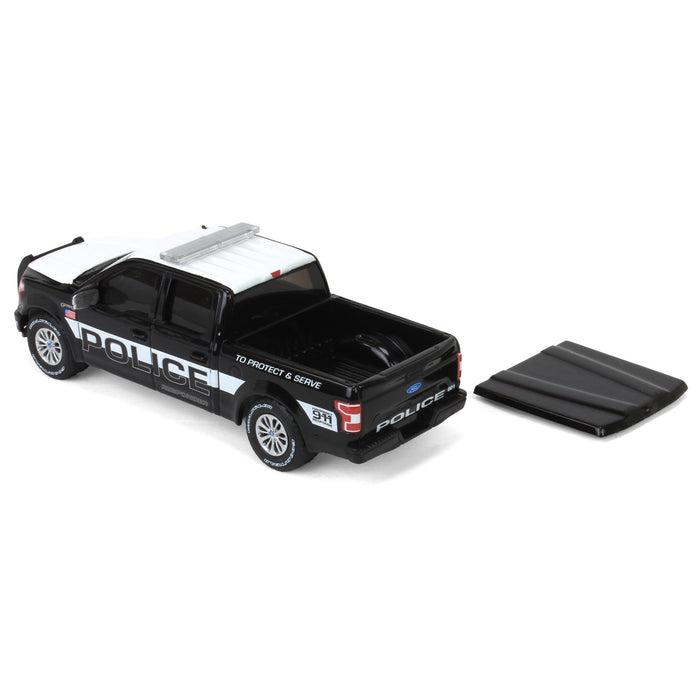 1/64 2018 Ford F-150 Police Responder, To Protect & Serve, Hobby Exclusive