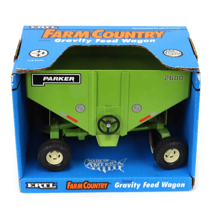 1/16 Lime Green Parker 2600 Gravity Wagon by ERTL