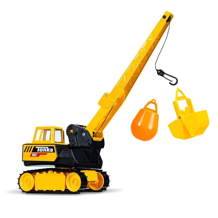 Tonka Steel Classics Crane with Wrecking Ball