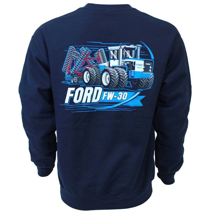 Ford FW-30 with Wing Disk Navy Crew Neck Sweatshirt