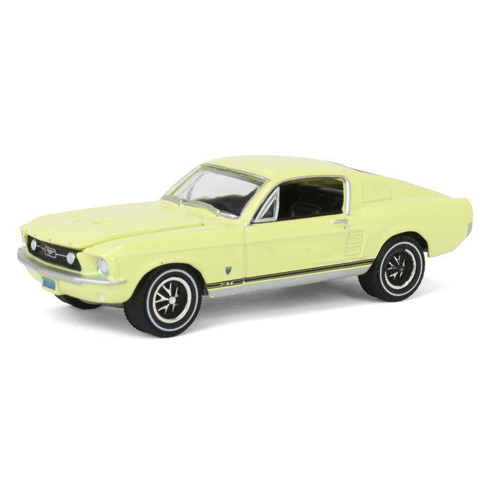 1/64 1967 Ford Mustang GT Fastback High Country Special, Aspen Gold, Hobby Exclusive