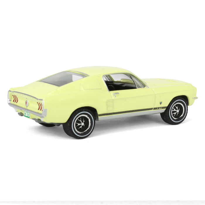 1/64 1967 Ford Mustang GT Fastback High Country Special, Aspen Gold, Hobby Exclusive