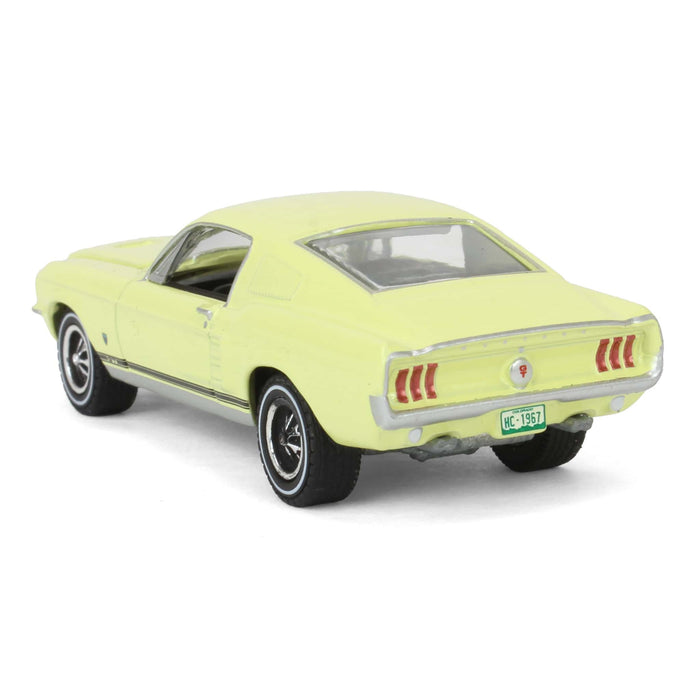 1/64 1967 Ford Mustang GT Fastback High Country Special, Aspen Gold, Hobby Exclusive