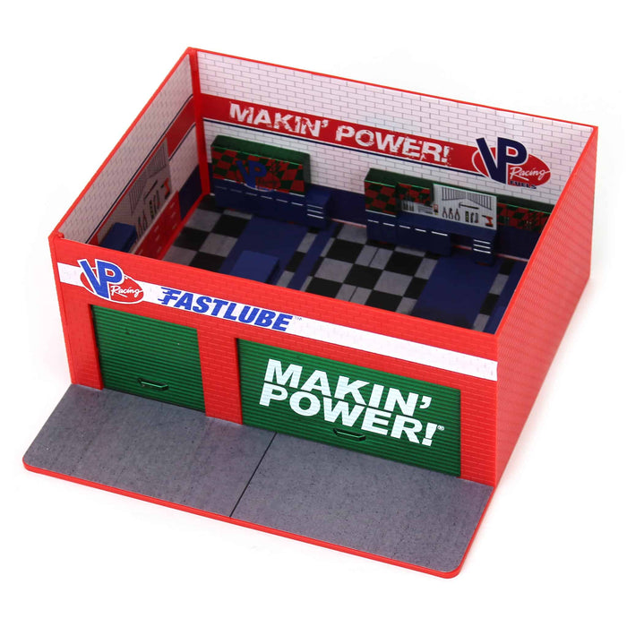 Green Chase Unit ~ 1/64 VP Racing Fuels Garage, Mechanics Corner Series 10