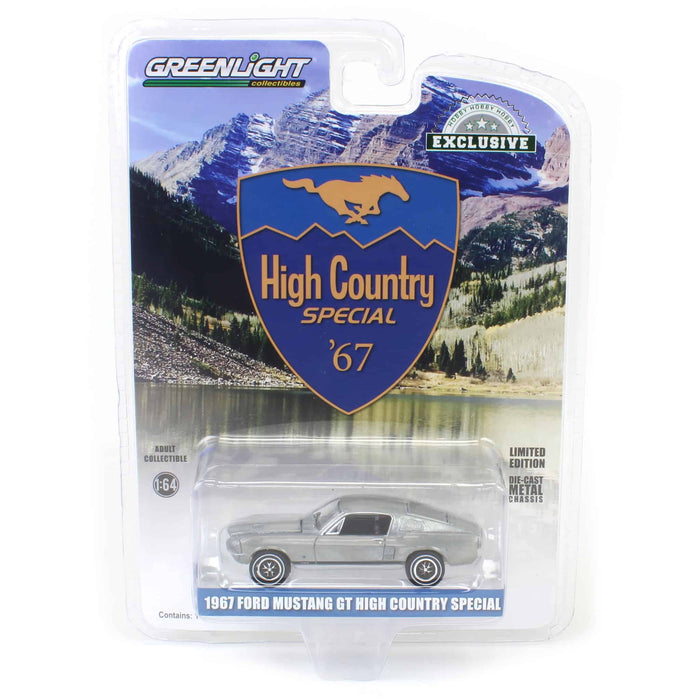 Raw Chase Unit ~ 1/64 1967 Ford Mustang GT Fastback High Country Special, Aspen Gold, Hobby Exclusive