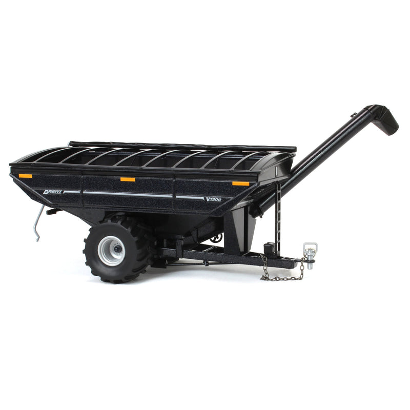 1/64 Brent V1300 Grain Cart with Flotation Tires by SpecCast, Metallic Black