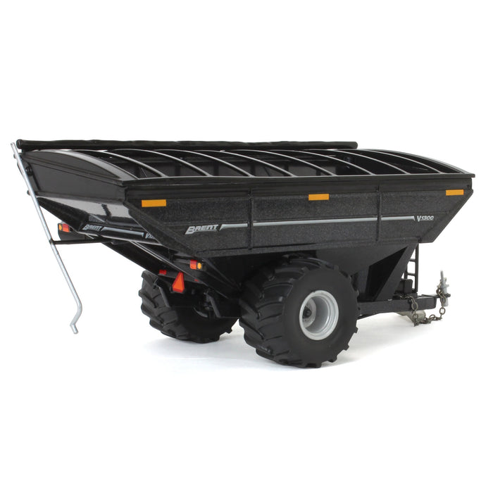 1/64 Brent V1300 Grain Cart with Flotation Tires, Metallic Black