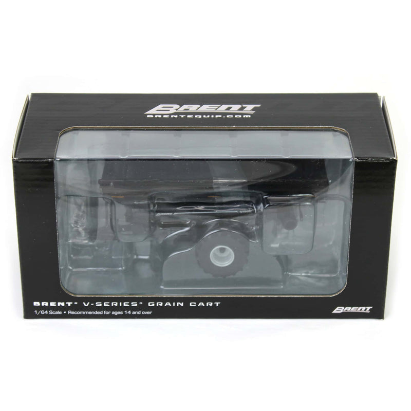 1/64 Brent V1300 Grain Cart with Flotation Tires by SpecCast, Metallic Black