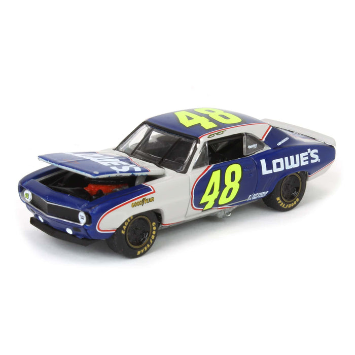 (B&D) 1/64 1969 Chevrolet Camaro, Jimmie Johnson First Win Tribute, Hobby Exclusive - Damaged Box