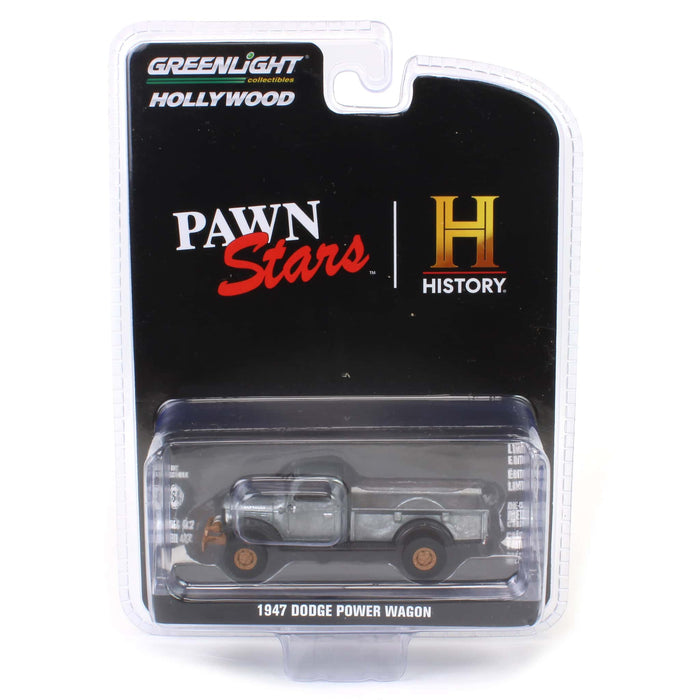 Raw Chase Unit ~ 1/64 1947 Dodge Power Wagon, Pawn Stars, Hollywood Series 42