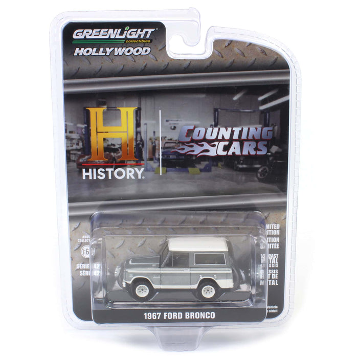 Raw Chase Unit ~ 1/64 1967 Ford Bronco, Counting Cars, Hollywood Series 42