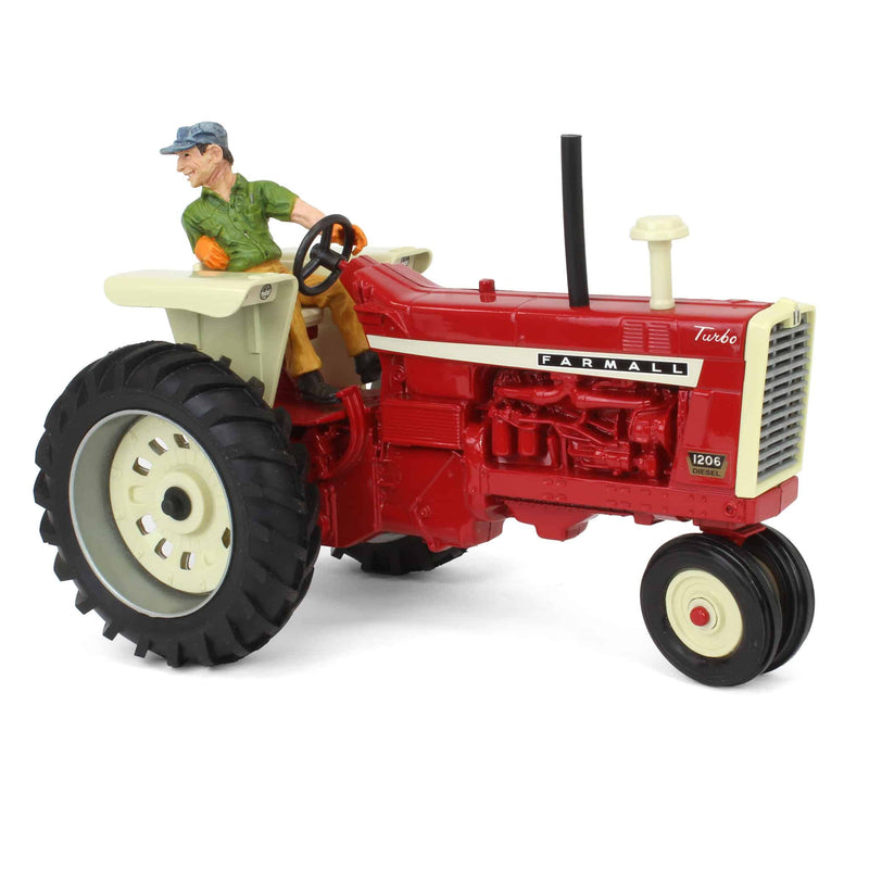1/16 IH Farmall 1206 with Lowell Davis Figure with Foxfire Farms "Warren" Figurine by ERTL