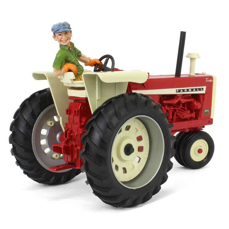 1/16 IH Farmall 1206 with Lowell Davis Figure with Foxfire Farms "Warren" Figurine by ERTL