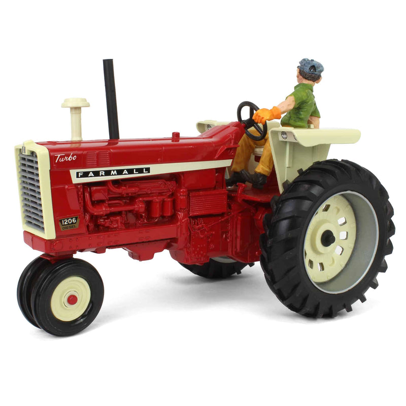 1/16 IH Farmall 1206 with Lowell Davis Figure with Foxfire Farms "Warren" Figurine by ERTL