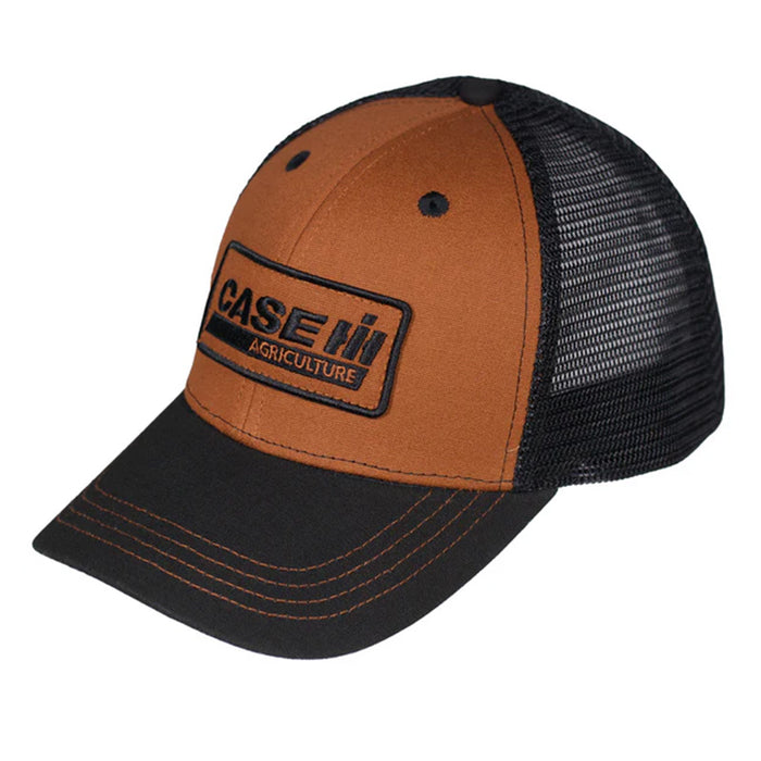 Case IH Duck Canvas Mesh Back Tucker Hat with Classic Logo Patch