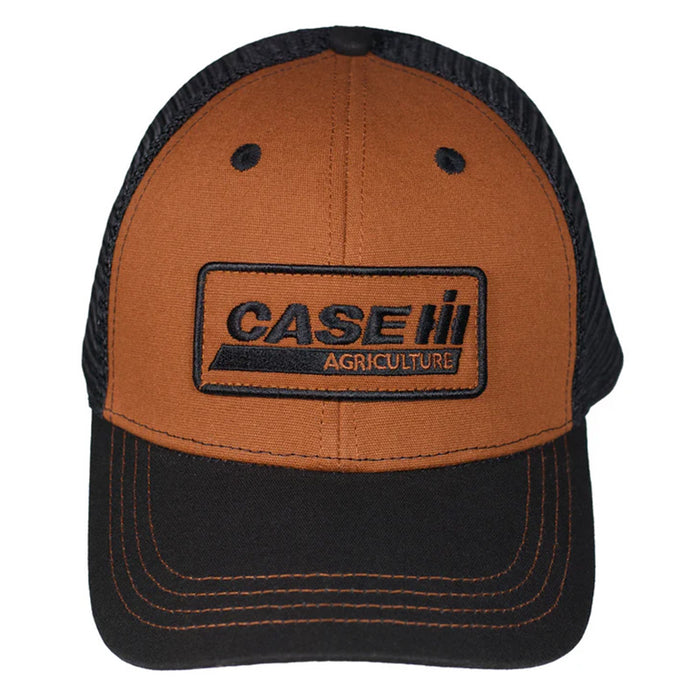 Case IH Duck Canvas Mesh Back Tucker Hat with Classic Logo Patch