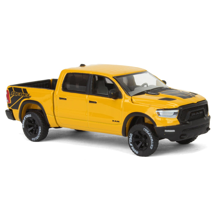 1/64 2023 Dodge Ram Rebel Havoc Edition, Baja Yellow, Auto World