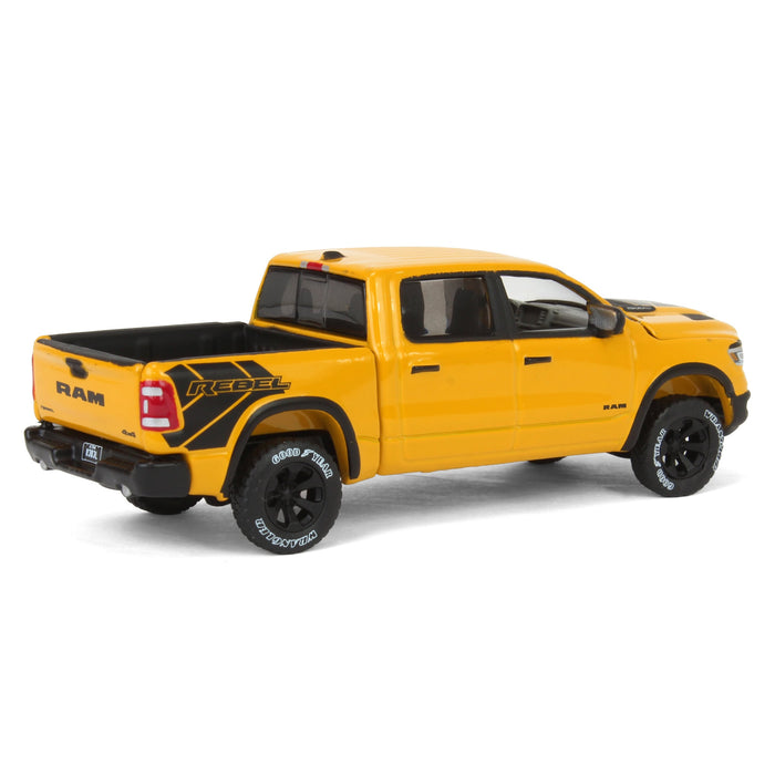 1/64 2023 Dodge Ram Rebel Havoc Edition, Baja Yellow, Auto World