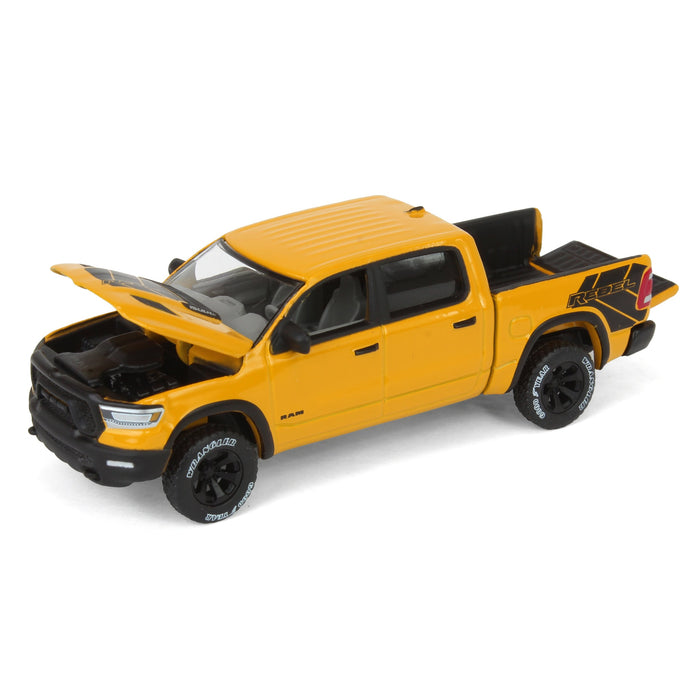 1/64 2023 Dodge Ram Rebel Havoc Edition, Baja Yellow, Auto World