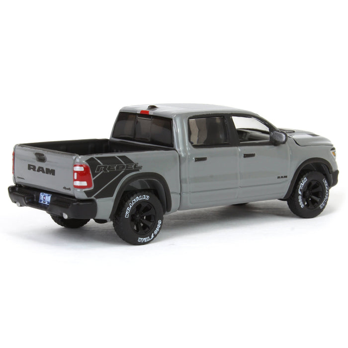 1/64 2023 Dodge Ram Rebel Lunar Edition, Gray, Auto World