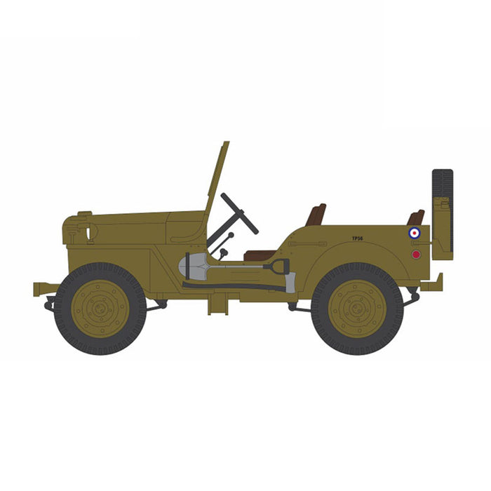 1/64 1942 Willys MB Jeep, British Army Command Car, Battalion 64 Series 4