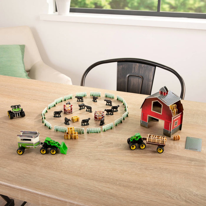 John Deere Buildable Farm Toy Play Set with 203 Pieces