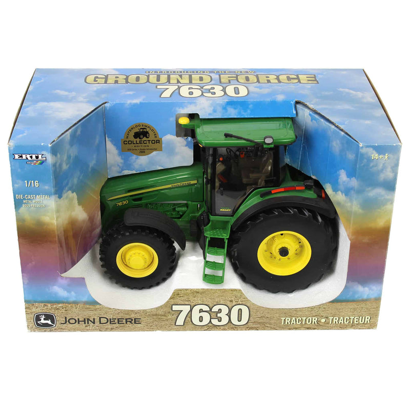1/16 John Deere 7630 Tractor by ERTL, 2006 Waterloo Employee Collector Edition