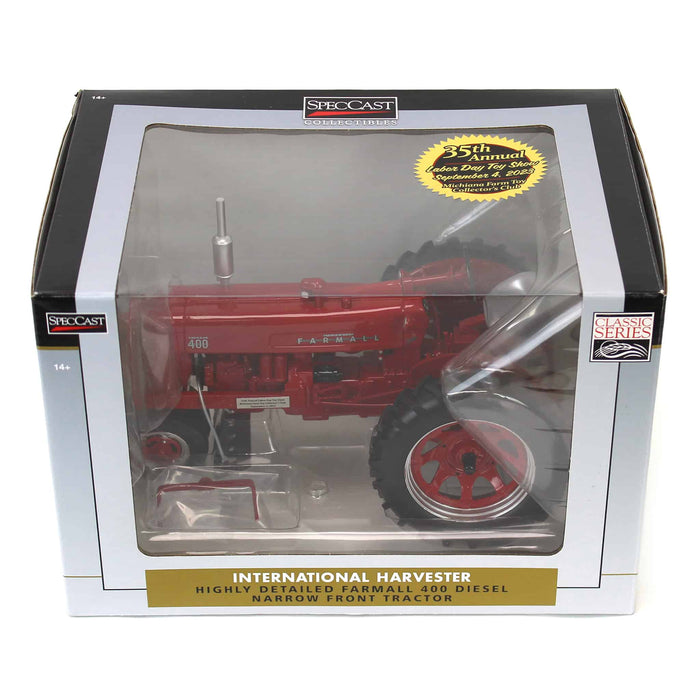 1/16 Farmall 400 Diesel Narrow Front, 2023 35th Annual Labor Day Toy Show