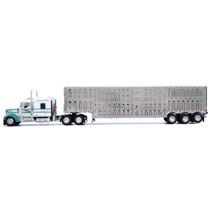 1/64 Kenworth Truck with Wilson Livestock Trailer, V-Y Trucking, DCP by First Gear