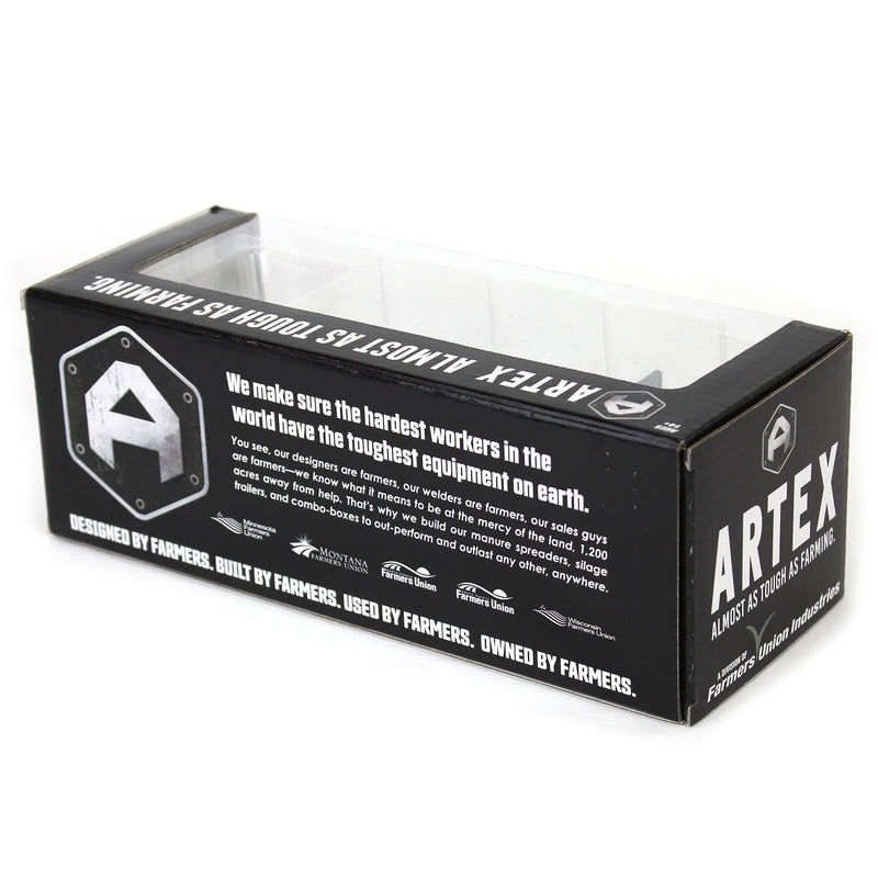 1/64 Gray Artex SBX800 Spreader with Tandem Axle by SpecCast