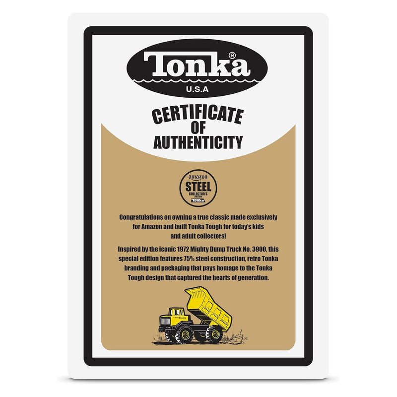 (B&D) Tonka Mighty Dump Truck, Retro Collector's Edition - Damaged Box