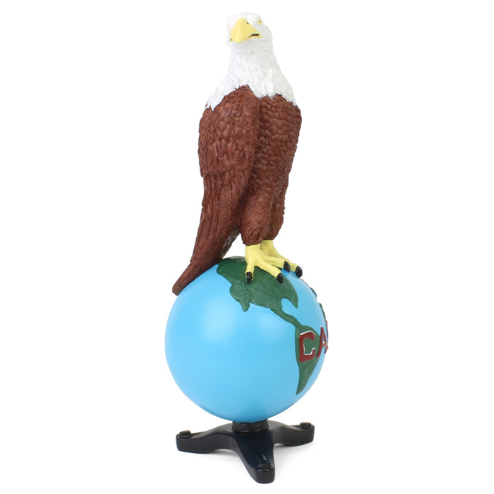 Case Old Abe Eagle on Globe, 3D Sculpture