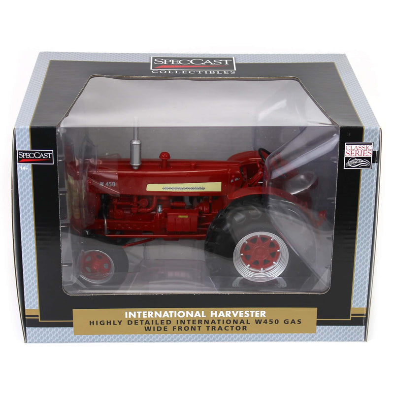 1/16 International Harvester W450 Gas Tractor with Wide Front