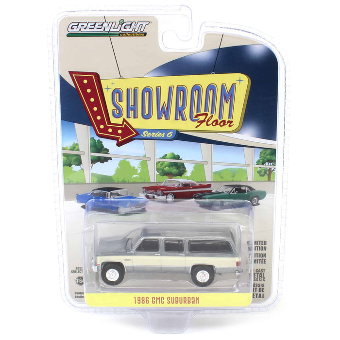 Raw Chase Unit ~ 1/64 1986 GMC Suburban, Indian Bronze & Doeskin Tan, Showroom Floor Series 6