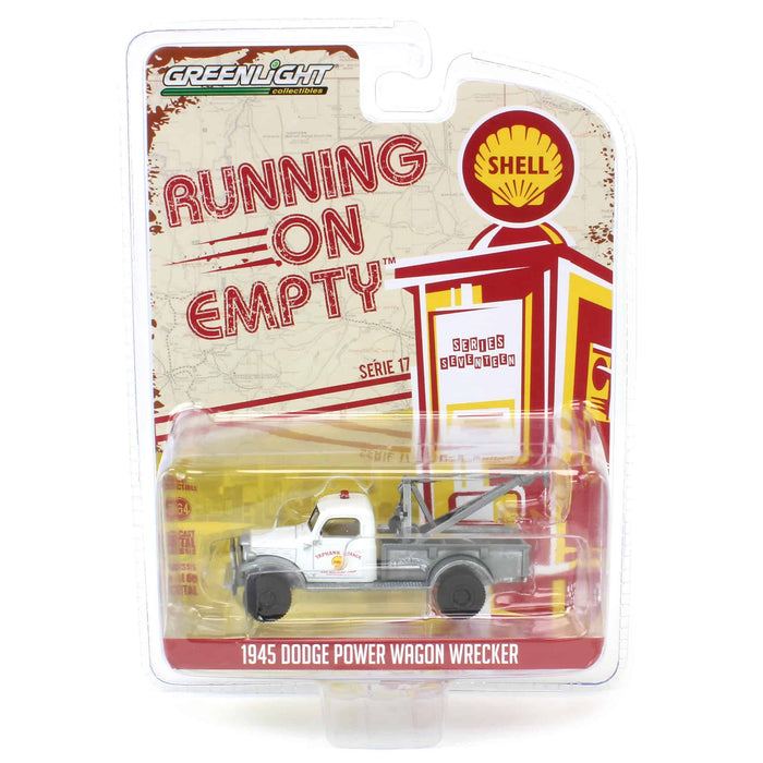 Raw Chase Unit ~ 1/64 1945 Dodge Power Wagon Wrecker, Shell Oil, Running on Empty Series 17