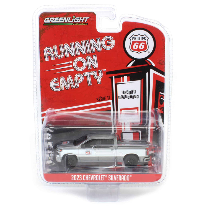 Raw Chase Unit ~ 1/64 2023 Chevrolet Silverado, Phillips 66, Running on Empty Series 17