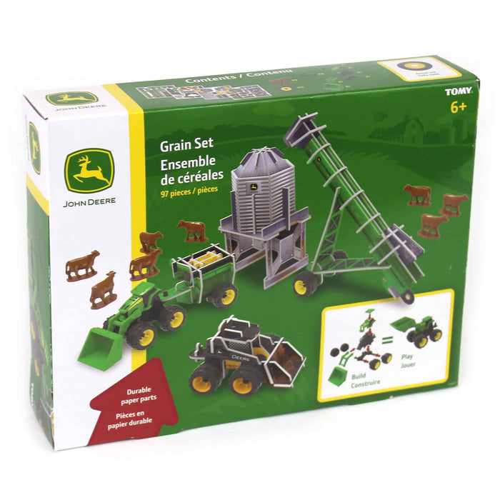 John Deere Buildable Grain Set with 63 Pieces