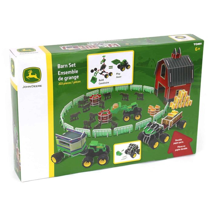 John Deere Buildable Farm Toy Play Set with 203 Pieces