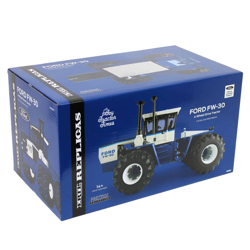 Field Work Dust Chase Unit ~ 1/16 Ford FW-30 4WD Tractor with Duals, Toy Tractor Times 41st Anniv, ERTL Prestige