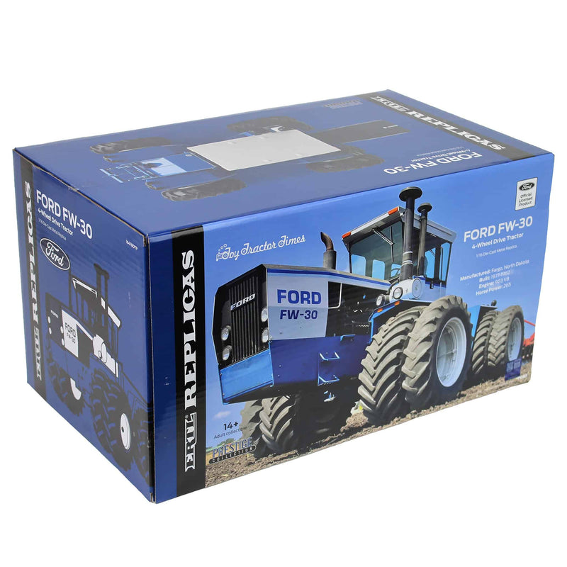 Field Work Dust Chase Unit ~ 1/16 Ford FW-30 4WD Tractor with Duals, Toy Tractor Times 41st Anniv, ERTL Prestige
