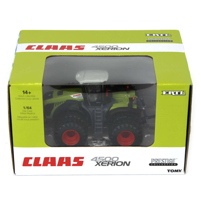 (B&D) 1/64 Claas Xerion 4500 4WD Tractor with Duals, ERTL Prestige Collection - Damaged Box