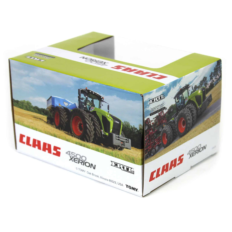 (B&D) 1/64 Claas Xerion 4500 4WD Tractor with Duals, ERTL Prestige Collection - Damaged Box
