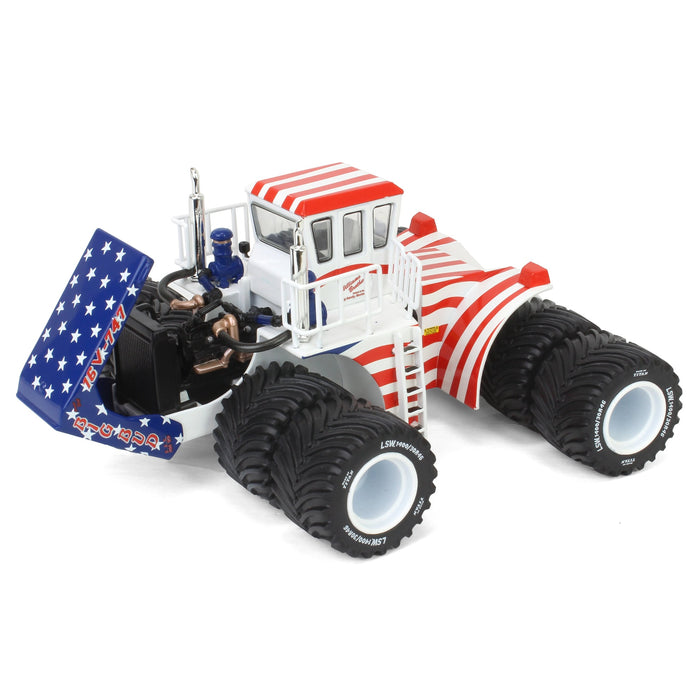 Patriotic Version ~ 1/64 Big Bud 16V-747 Silver Series Detroit 1100 HP with Titan Goodyear LSW Tires