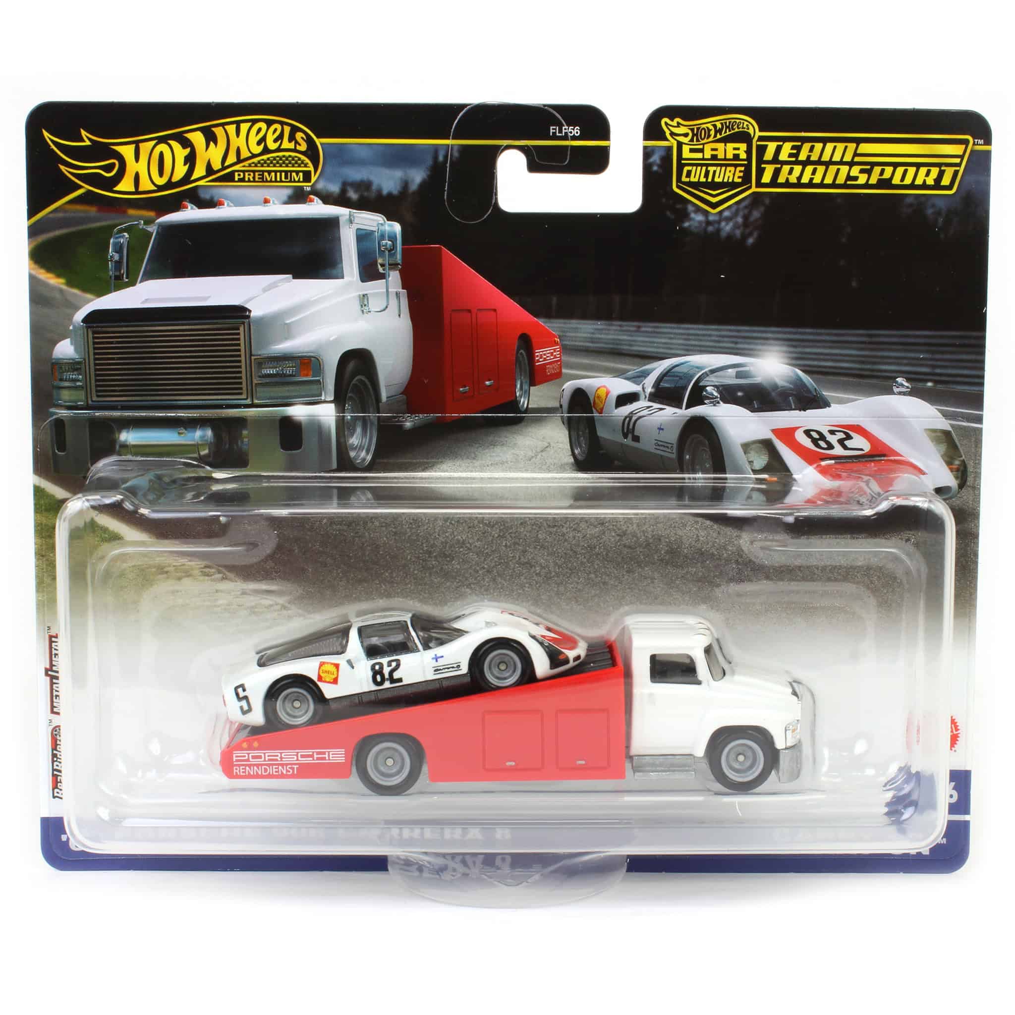 ミニカー R065 Hot Wheels PREMIUM TEAM TRANSPORT Hot Wheels® Team Transport Truck & Race Car, Gift for Racing
