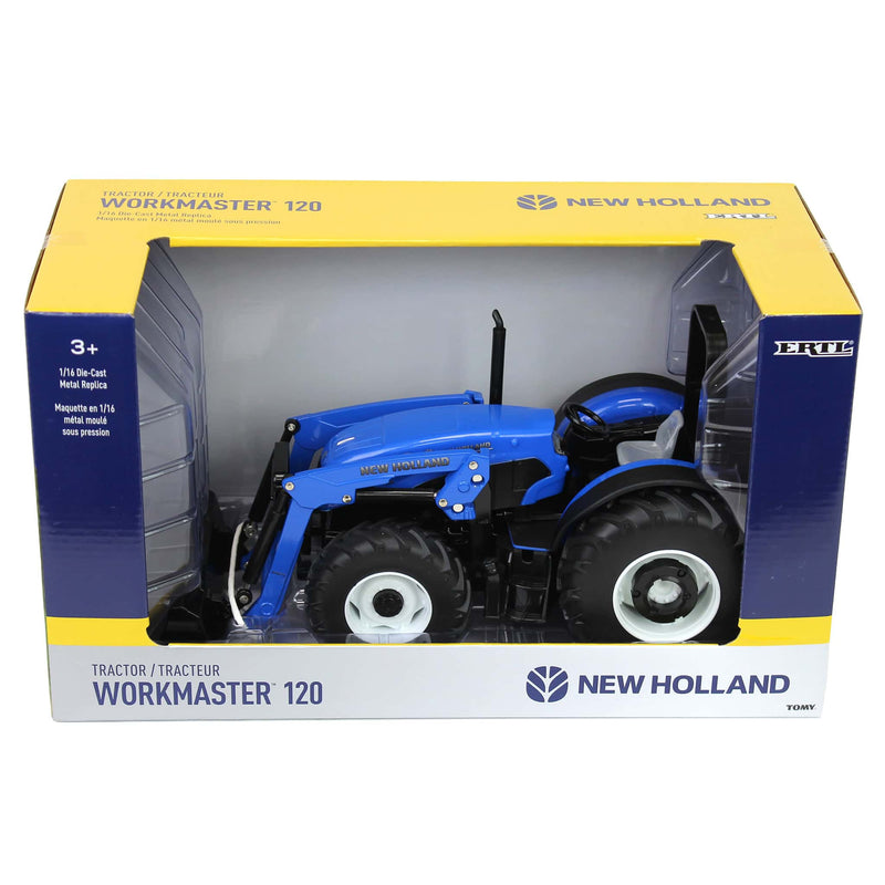 1/16 New Holland Workmaster 120 Tractor with Loader by ERTL