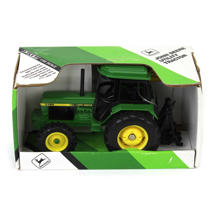 1/32 John Deere 3350 Die-cast Tractor with MFD & 3-point Hitch