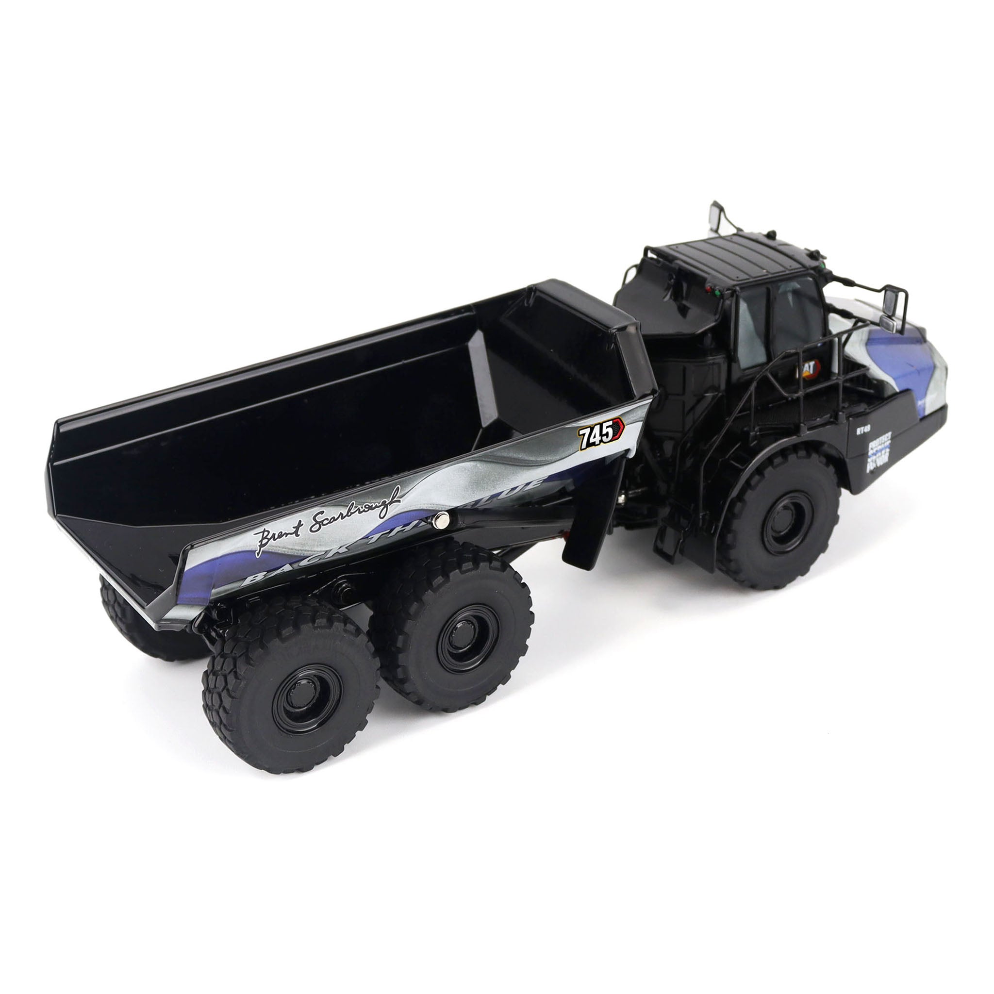 1/50 CAT 745 Articulated Truck with Patriotic Decoration, Brent