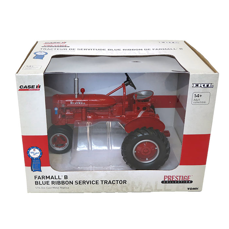 1/16 IH Farmall B with Blue Ribbon Service Decal, ERTL Prestige Collection